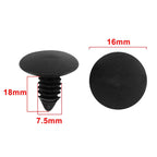 100 Pcs Plastic Rivets Retainers Door Clips for Toyota 