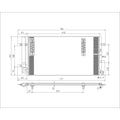 Replacement A/C Condenser Stock Repair Part For 2012-2013 Audi A6