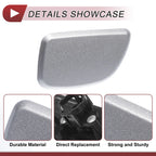 Front Left Washer Nozzle Cover Cap for Subaru Forester (2005–2007) Silver Tone