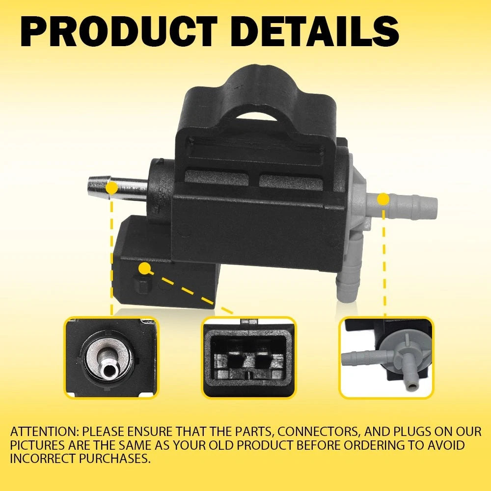 Turbocharger Actuator Solenoid Valve for Buick Encore, Chevrolet Trax (2013–2020)
