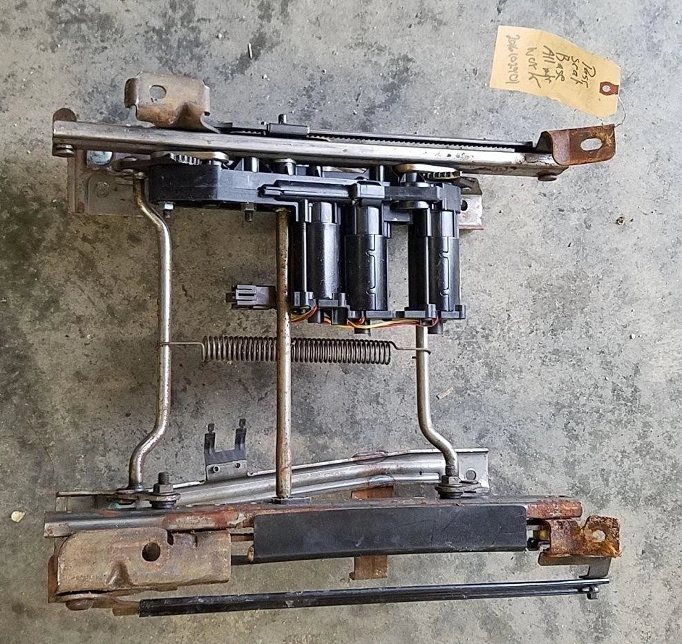 Seat Base Track for 1989–1997 Thunderbird Cougar (Passenger Side, Motors Included)