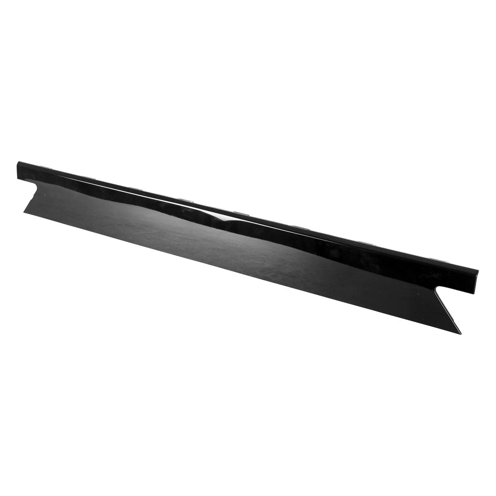 Replacement Black Matte ABS Plastic Rear Bumper Cover Trim Panel