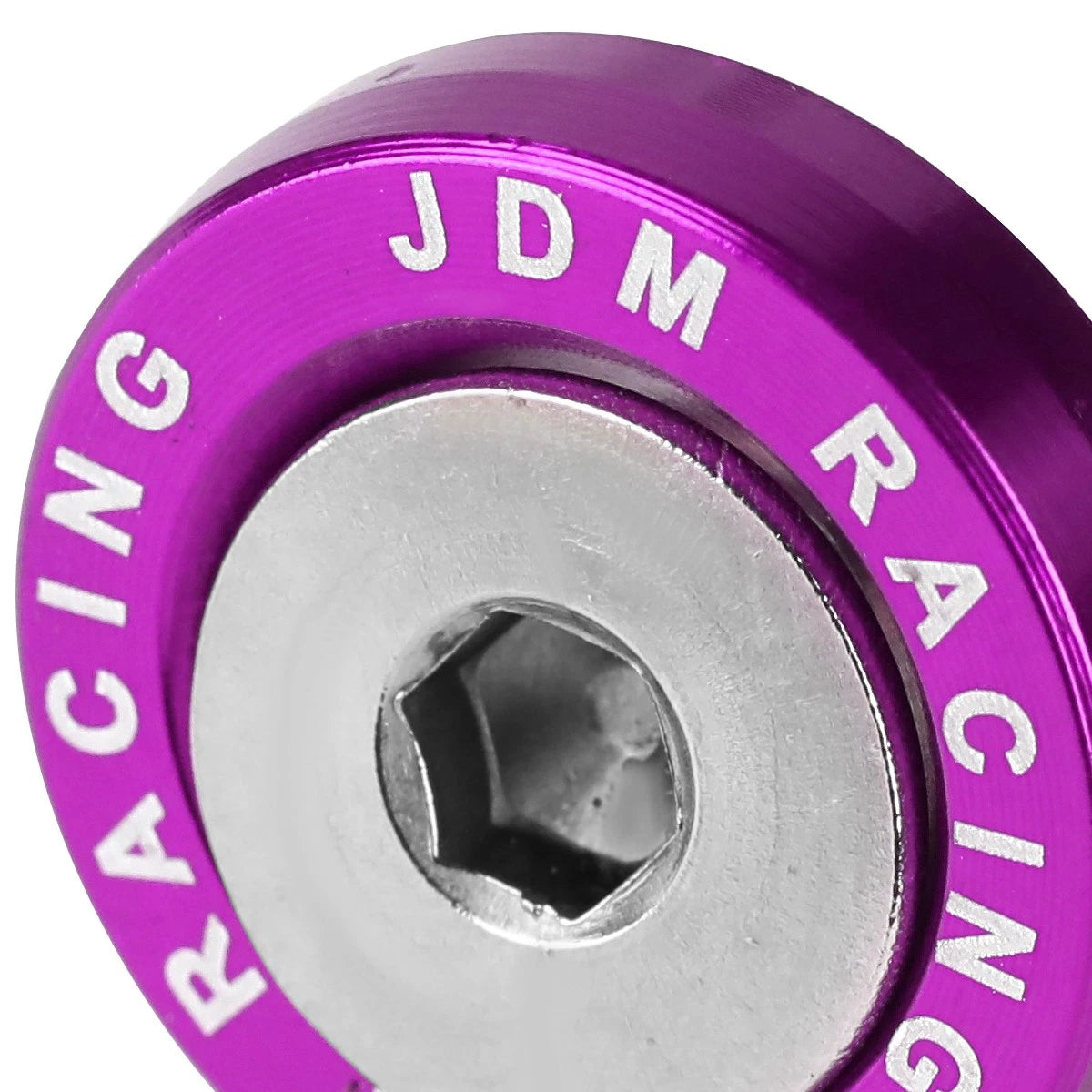 20 Pcs Purple 20mm Aluminum Fender Washers for M6 x 1.0 Bolt Holes