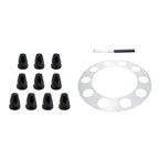 Chrome Rear Axle Cover Replacement Aero Full Moon Disc Kit for Toyota Tundra (2007–2021)