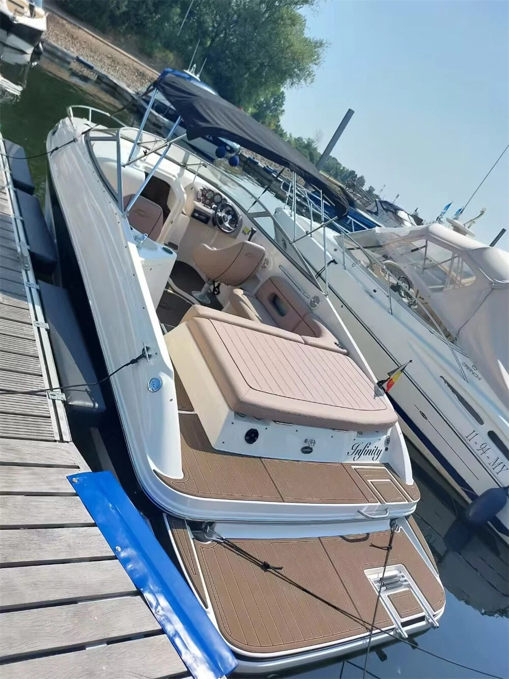 EVA Foam Teak Deck Flooring Mat for Rinker 232 (2004)