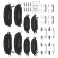 8pcs Brake Pads Kit for Honda CR-V (2017–2022) w/Hardware