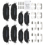 8pcs Brake Pads Kit for Honda CR-V (2017–2022) w/Hardware