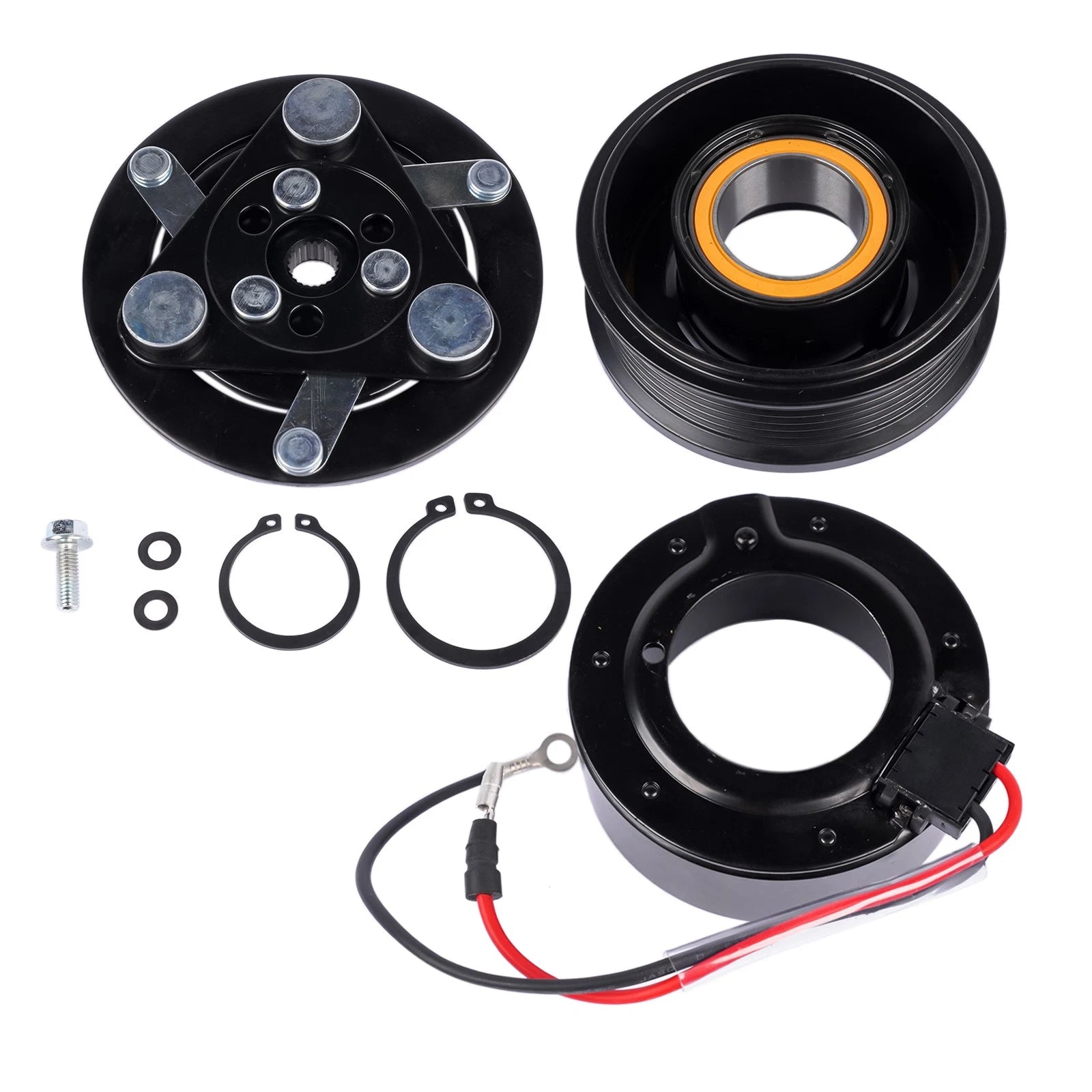 A/C Compressor Clutch Kit for Oldsmobile Bravada GMC Envoy XL (2002–2006)