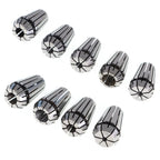 9pcs ER16 Spring Collet Set for CNC Milling Lathe (1/8" - 3/8")