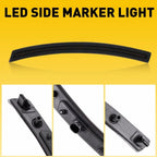 Smoked LED Side Marker Light Lamp for Chevy Corvette C7 (2014–2019) EXV