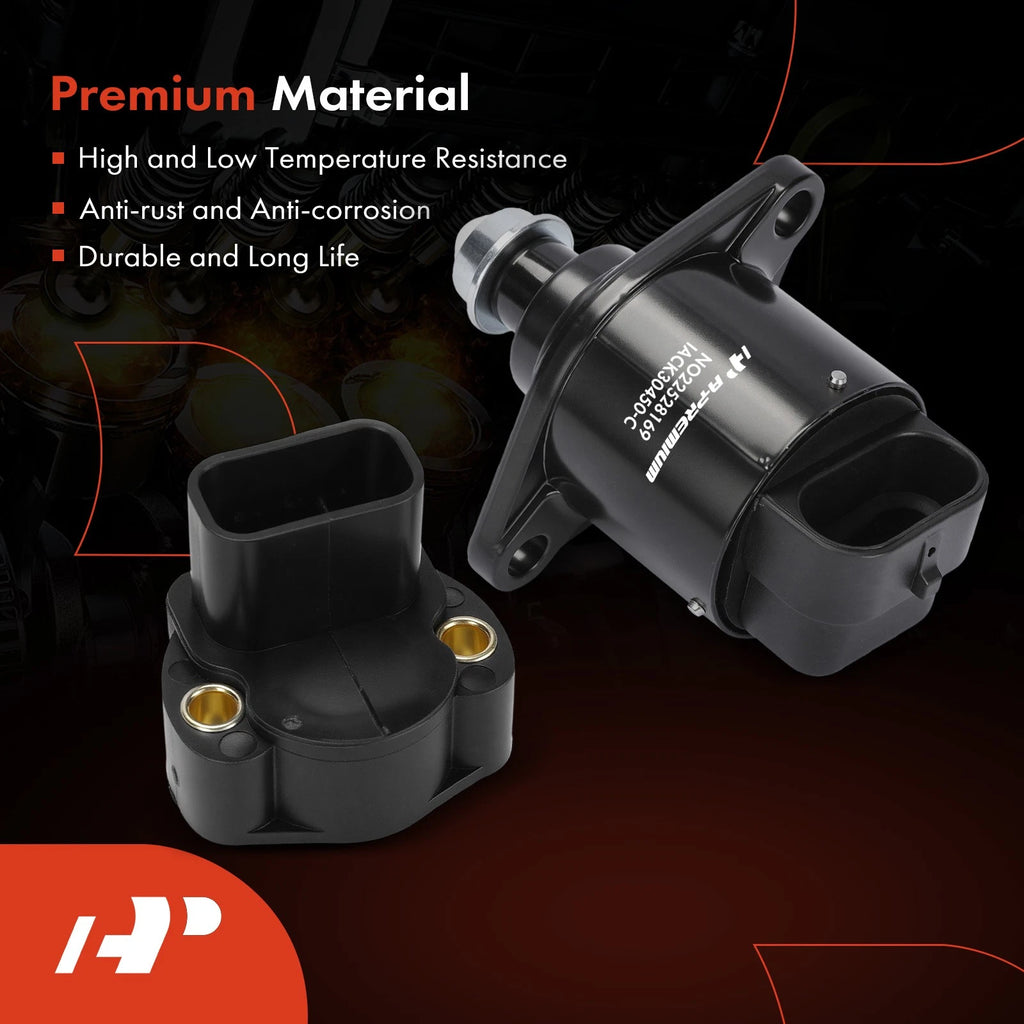 2Pcs Idle Air Control Valve & Throttle Position Sensors for Dodge