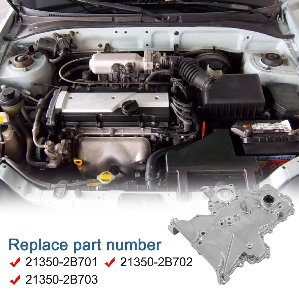 Timing Chain Oil Pump Cover for Hyundai Elantra, Kia Soul (2012–2023)