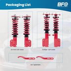 BFO Coilovers for Toyota Corolla E100 AE101 (1988–1999) Adjustable Height