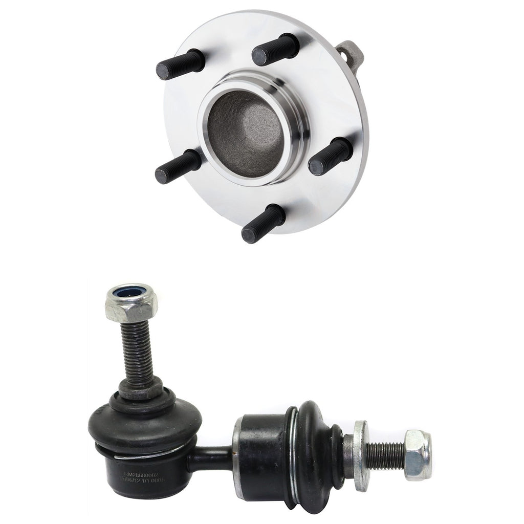 Set of 2 Wheel Hubs for 5