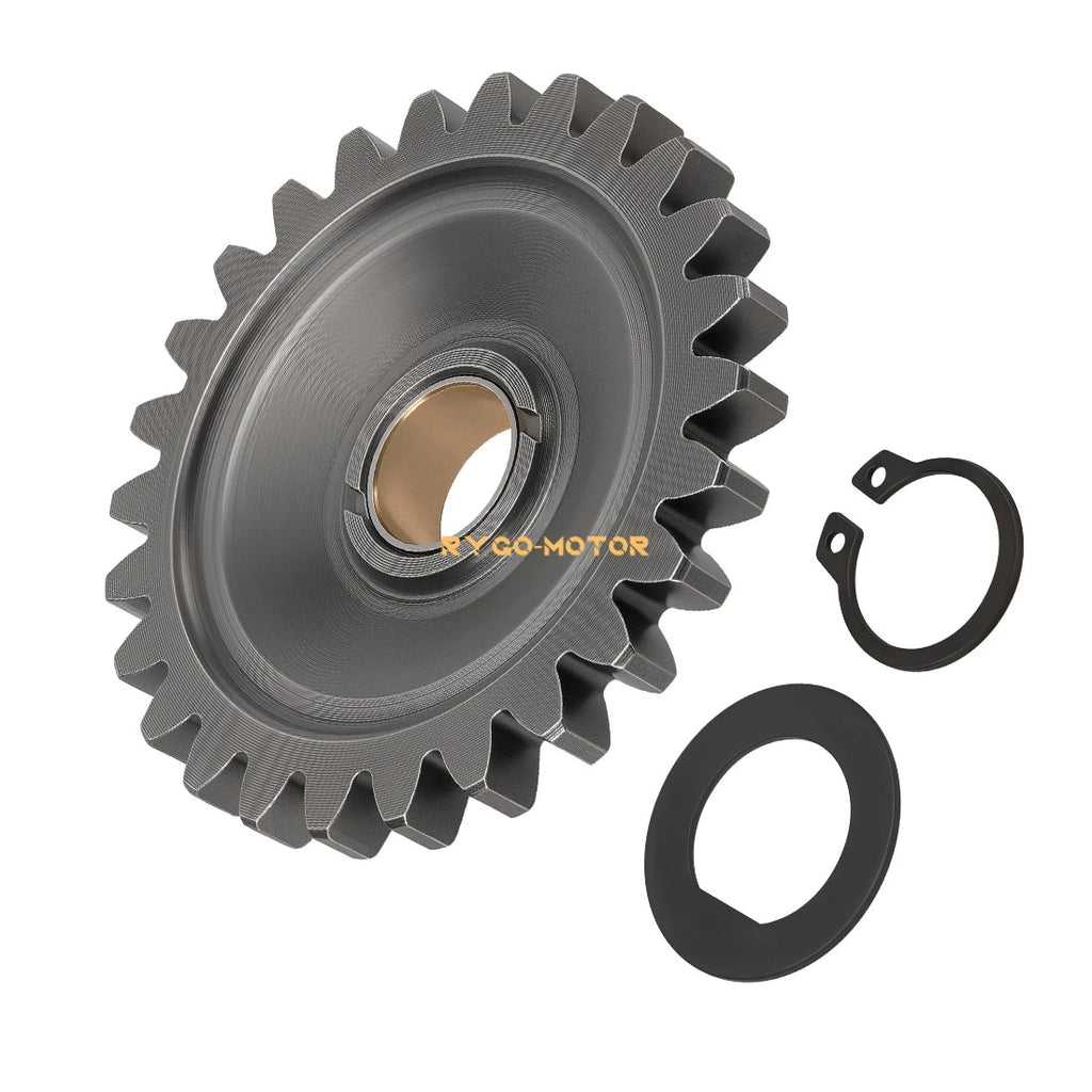 Idle Gear Starter Idler Kicker & Washer C Clip for Yamaha Banshee 350 (1987–2006)