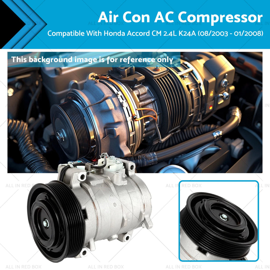 AC Compressor for Honda Accord CM 2.4L K24A (2003–2008)