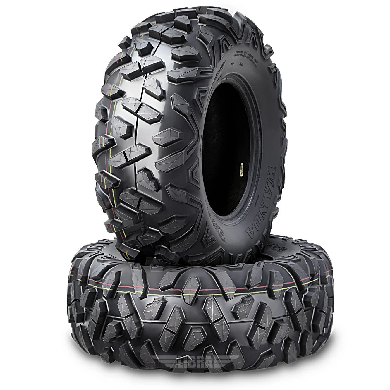 Set of 2 WANDA 23x7-10 Front Tires for Polaris Trail Boss 250 325 330 (1996–2009)