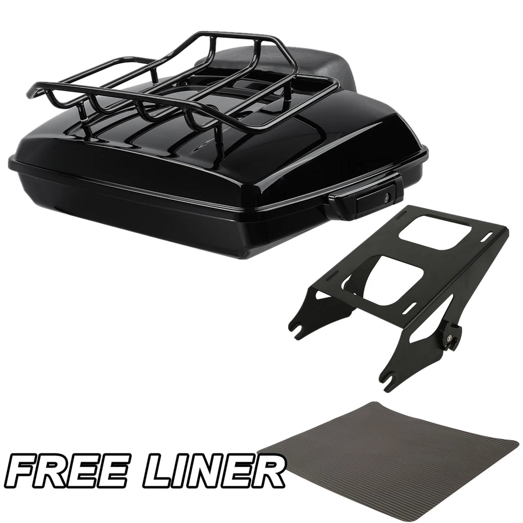 Razor Trunk Backrest Mount Rack for Harley Touring Road Glide (2014–Present)