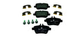 Set of 4 Rear Disc Brake Pads for Mercedes-Benz CLA250 (2014–2019)
