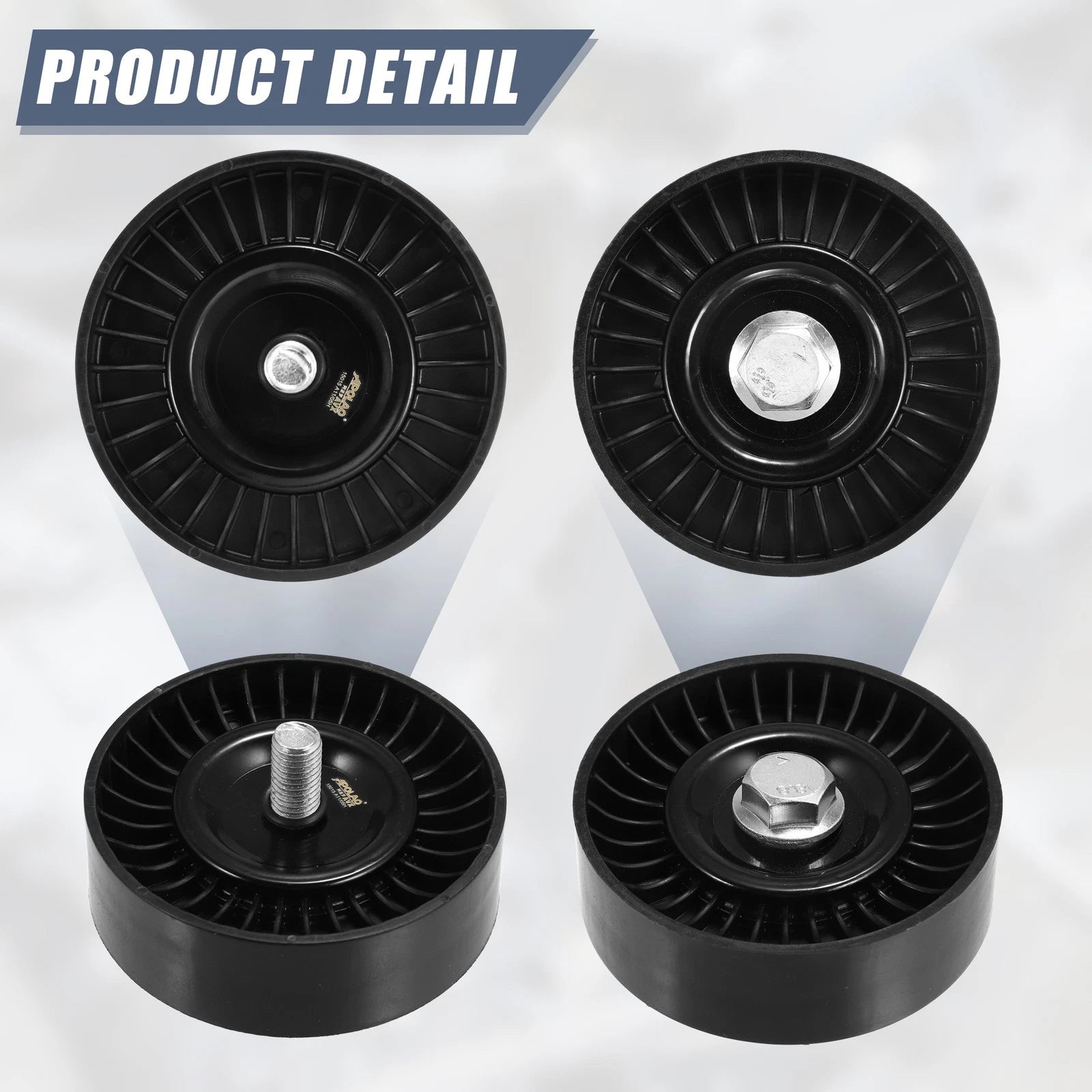 Drive Belt Idler Pulley 2528637100 for Hyundai Sonata (2002–2005)