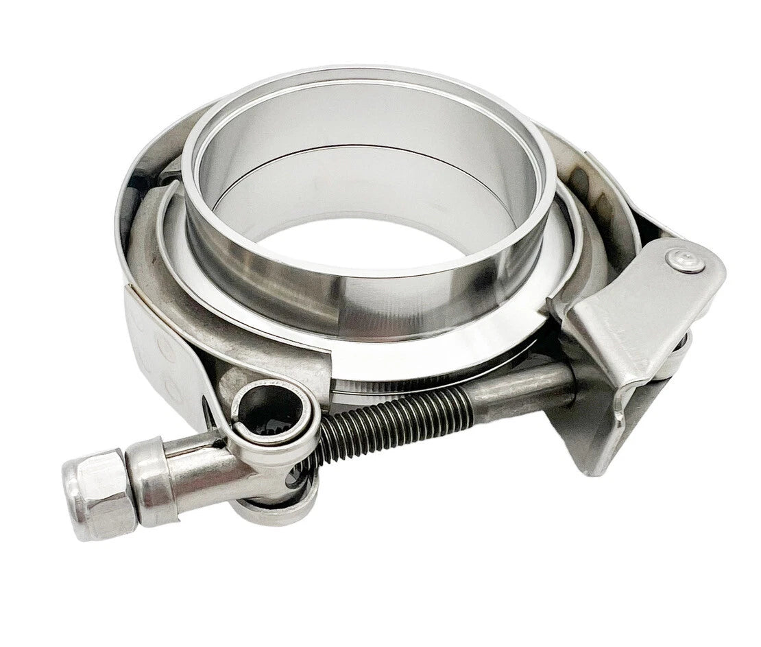 2.5'' V-Band Clamp Quick Release Stainless Steel with Flanges for Universal