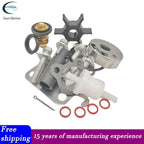 Water Pump Impeller & Thermostat Kit for Yamaha Outboard (69G-W0078-00)
