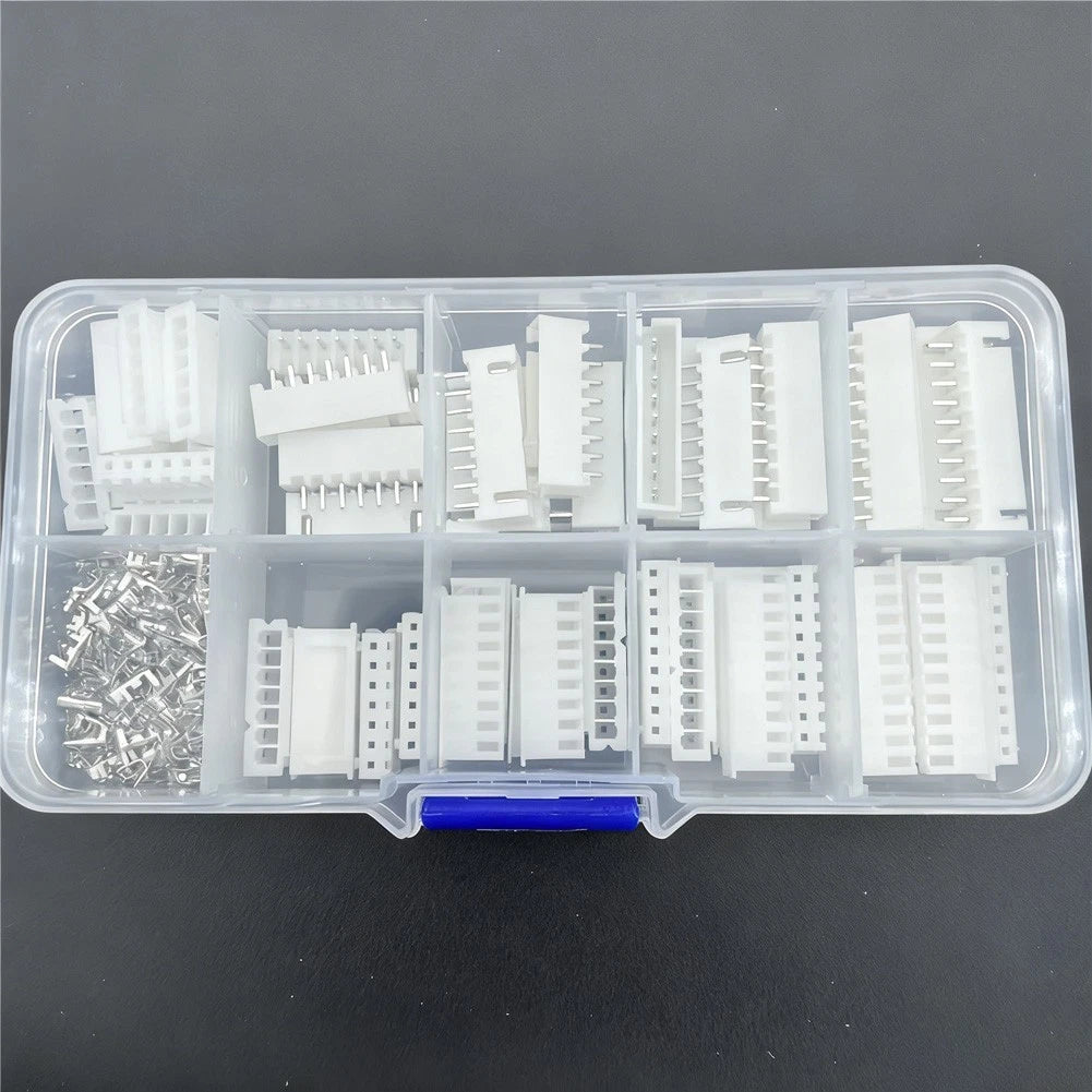 235PCS JST XH 2.54mm Connectors Kit for Mini (6-10 Pin Male Female)