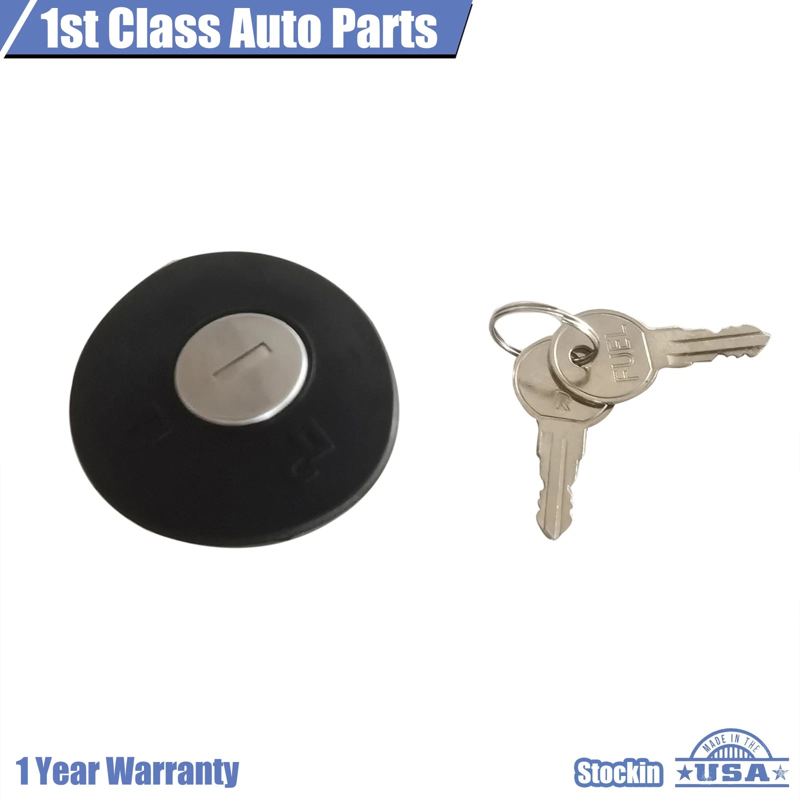 Fuel Tank Plug Cap Locking Gas with 2 Keys for Ford Expedition Explorer (1997-2023)