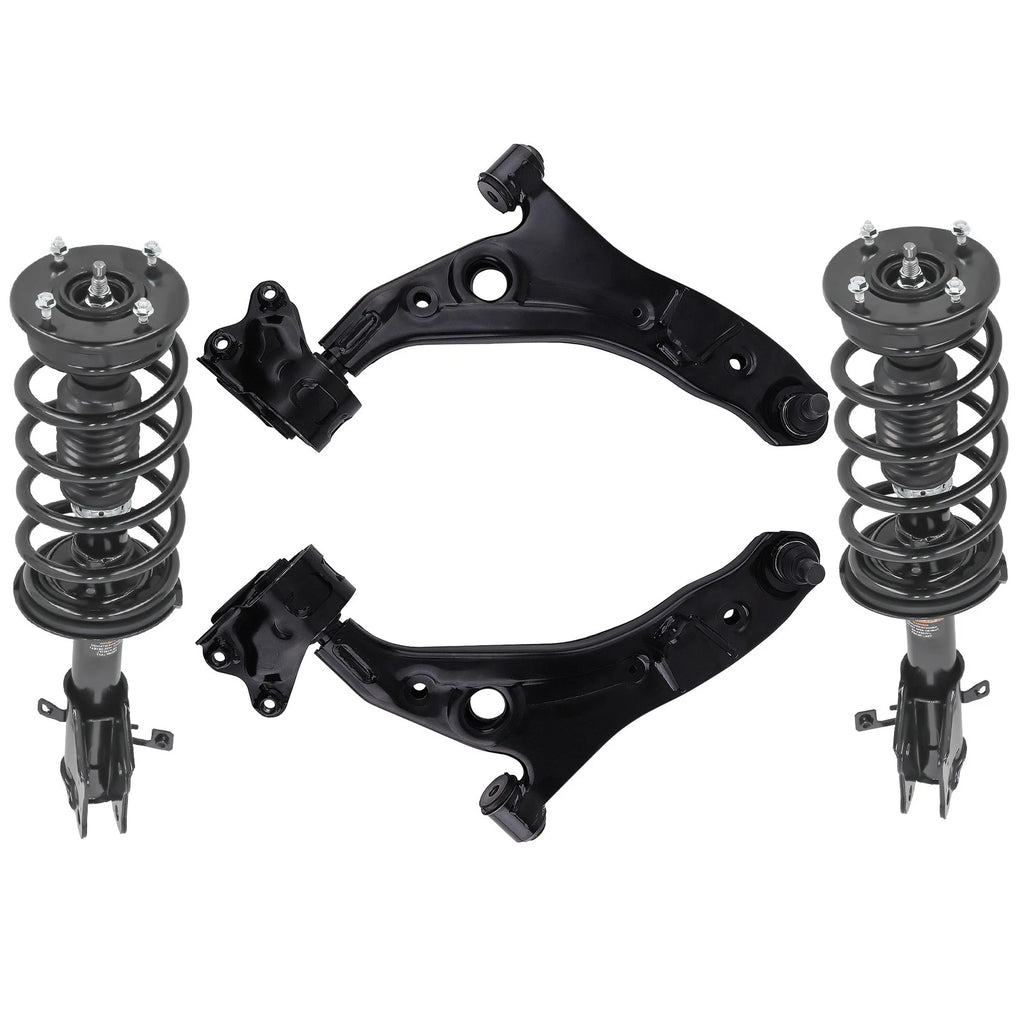 Front Complete Shock Struts w/Control Arms for Ford Edge Lincoln MKX (2007–2014)