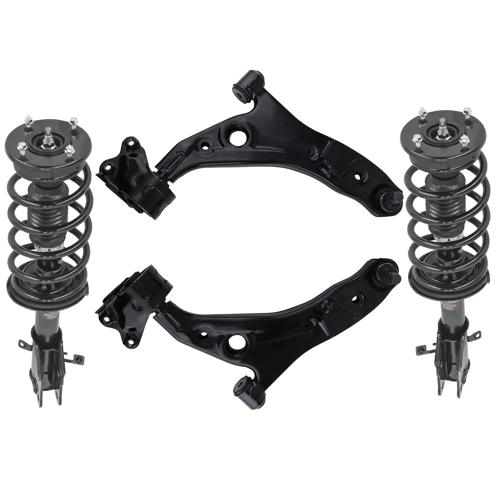 Front Complete Shock Struts w/Control Arms for Ford Edge Lincoln MKX (2007–2014)