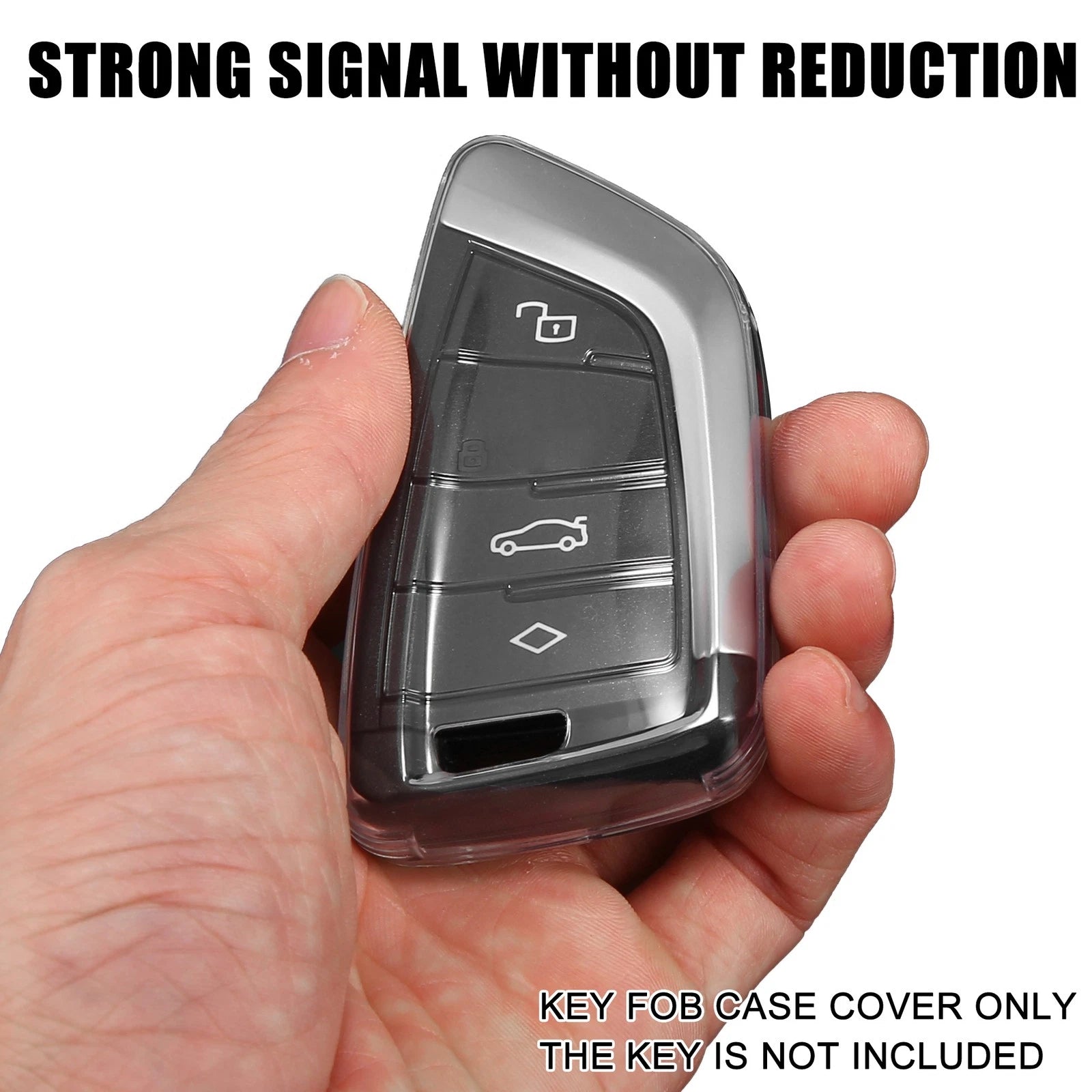 TPU Key Fob Remote Control Cover for BMW 1 2 3 5 6 X1 X2 X3 Series