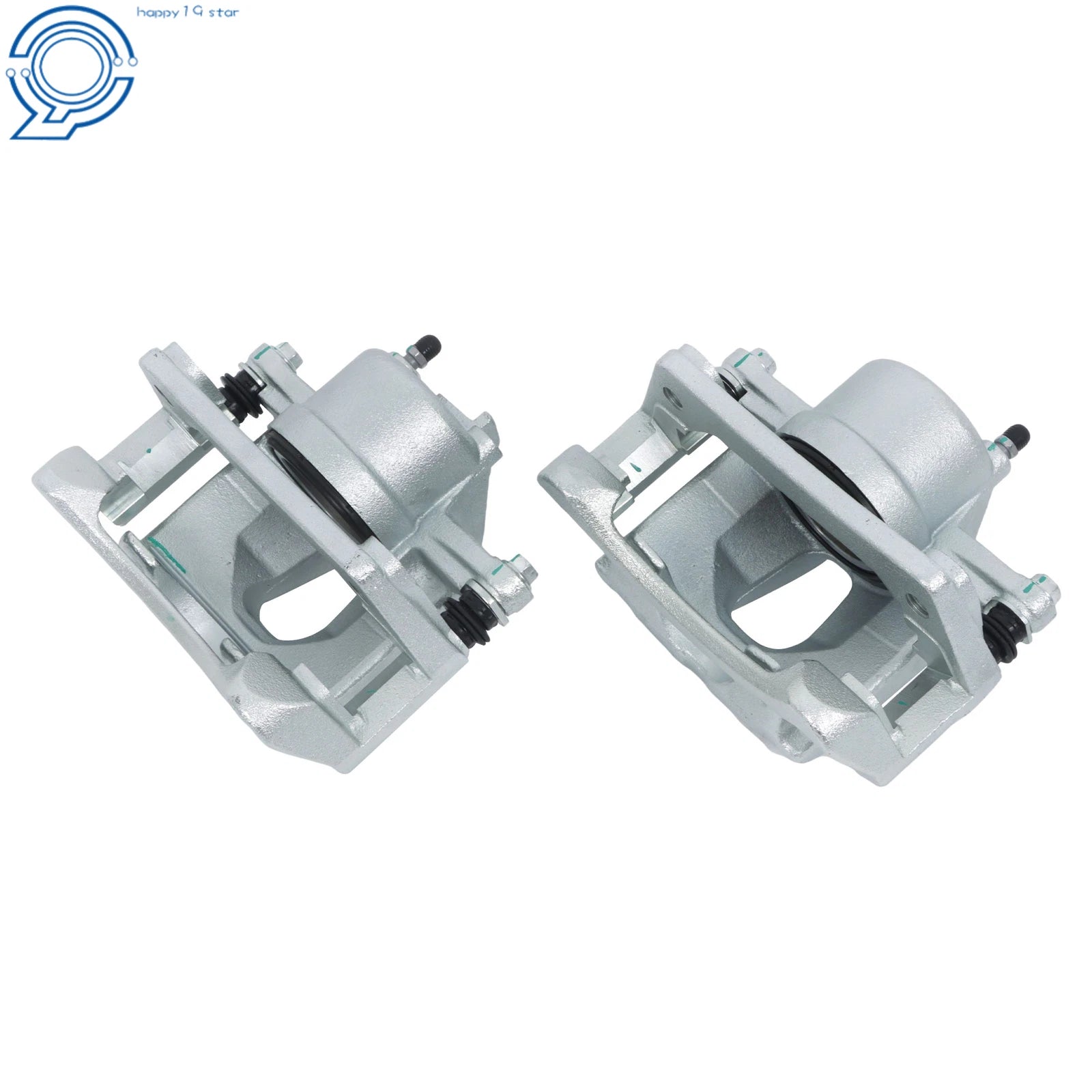 Set of 2 Front Brake Calipers for Jeep Liberty KJ (2002–2007)