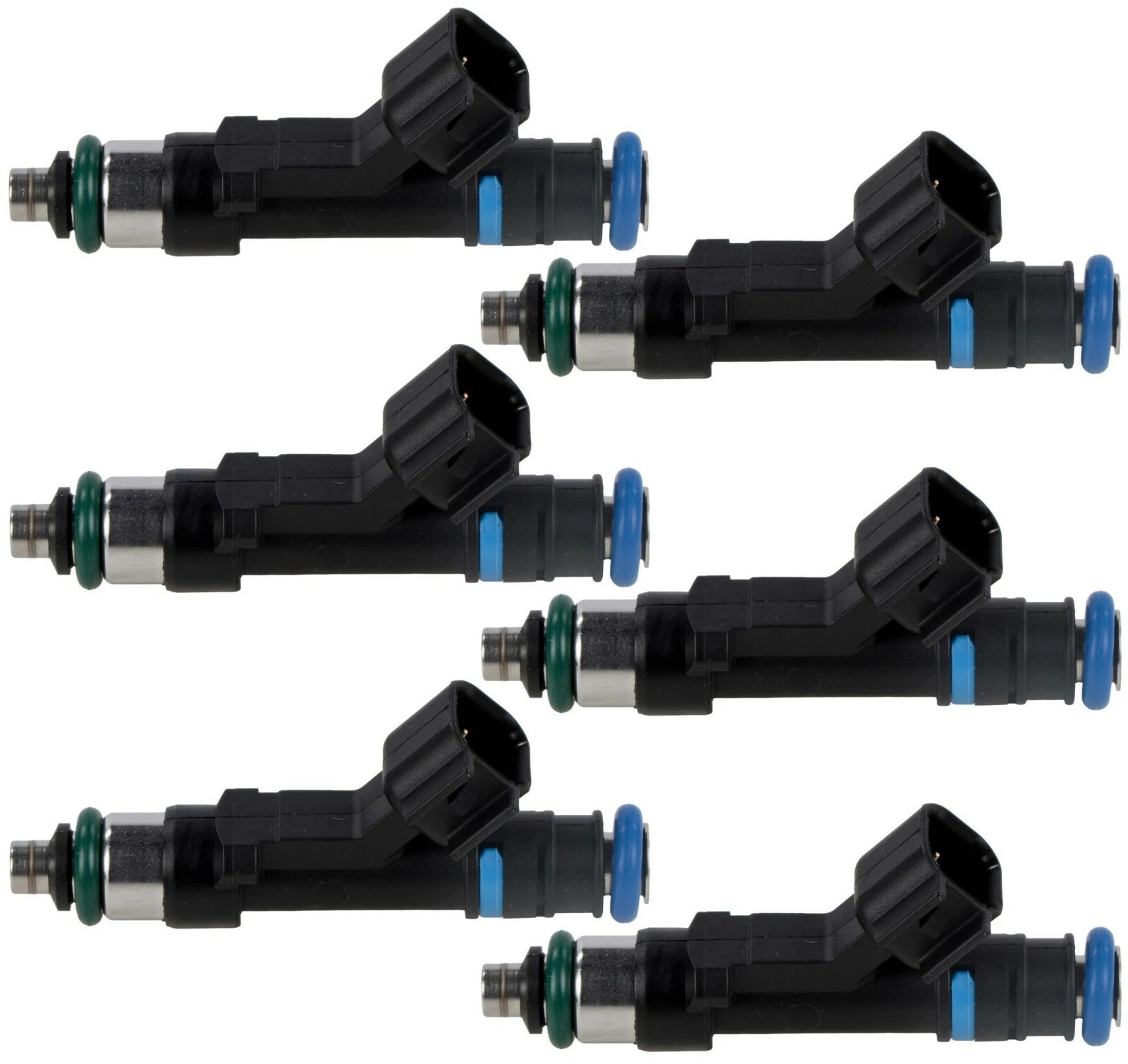 Set of 6 Fuel Injectors for Dodge Nitro, Jeep Liberty, RAM 1500 3.7L (2007–2011)