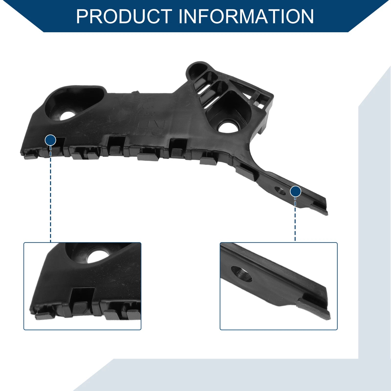 1pc Right Front Bumper Support Bracket No.GHP9500T1B for Mazda 6 (2014–2020)