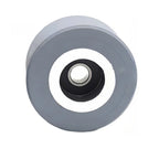 Rubber Press Roller with Inner Bearing for Edge Banding Systems (48x8x25mm)
