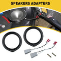 6.5" Speaker Plate Adapter Bracket & Harness for Honda Accord Civic CR-V (1990–2023)