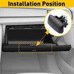Set of 2 Glove Box Lock Latch Handles for Dodge Dakota Durango (1997–2000)