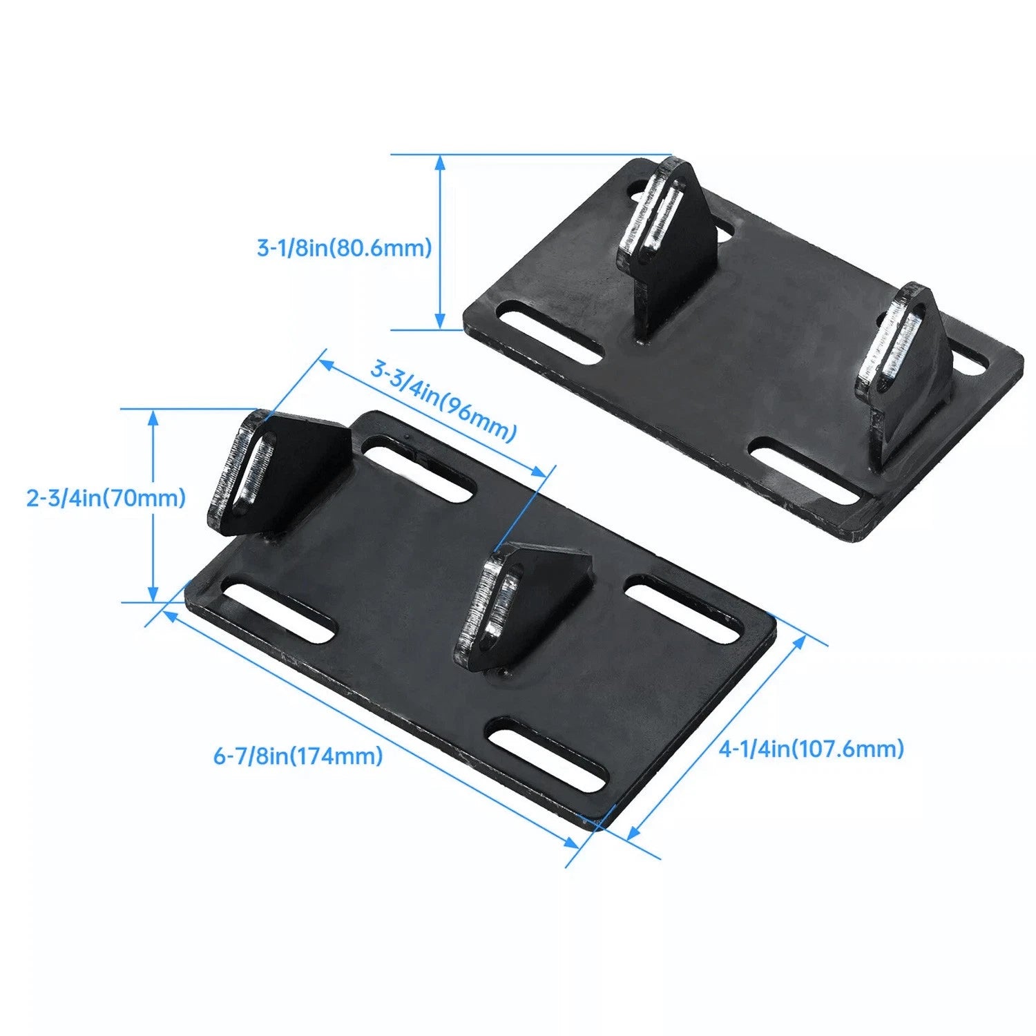 Motor Swap Mount Brackets Adapter Plates Kit for C10 LS Engine (1960–1987)