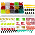 330pcs Soft Fishing Lures Set for Bass Trout Fishing