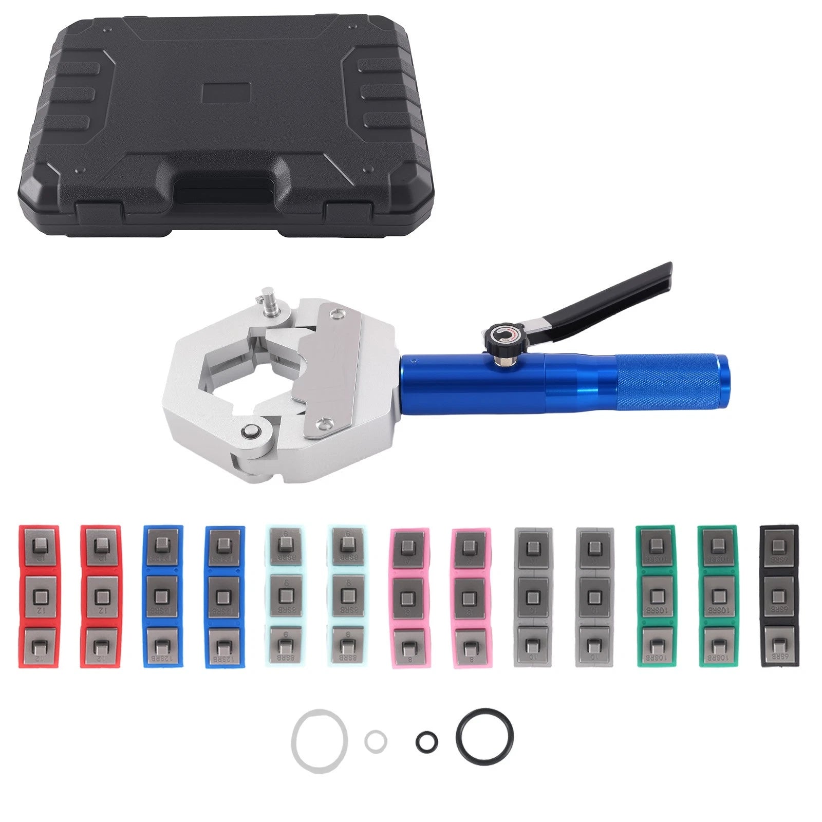 AC Hydraulic Hose Crimper Tool Set with 7 Dies for CRV (71500)