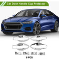 Set of 8 Chrome Door Handle Cup Protectors for Nissan Murano (2015–2022)