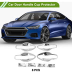 Set of 8 Chrome Door Handle Cup Protectors for Nissan Murano (2015–2022)