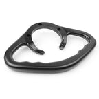 Black Passenger Hand Grab Bar Handle for Kawasaki ZZR1400 (2006–2012), ZZR1200 (2002–2005)
