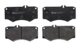 Set of 4 Brembo Front Low-Met Brake Pads for Mercedes W461 W463 (1990–2023)