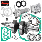 Crankshaft Connecting Rod .25mm O.S Piston Top End Gasket for Yamaha G11 G16 G20