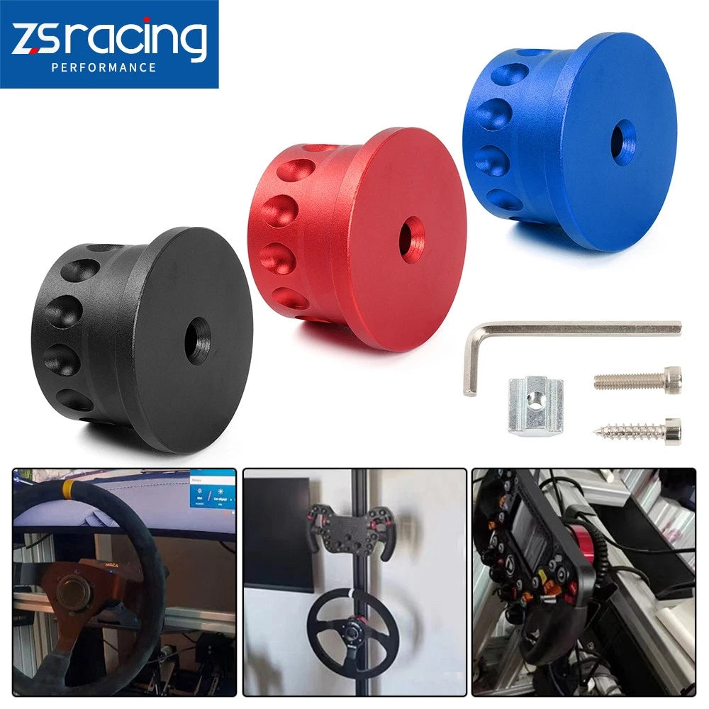 Steering Wheel Quick Release Wall Mount for Moza Simagic Works D1 Sim Racing