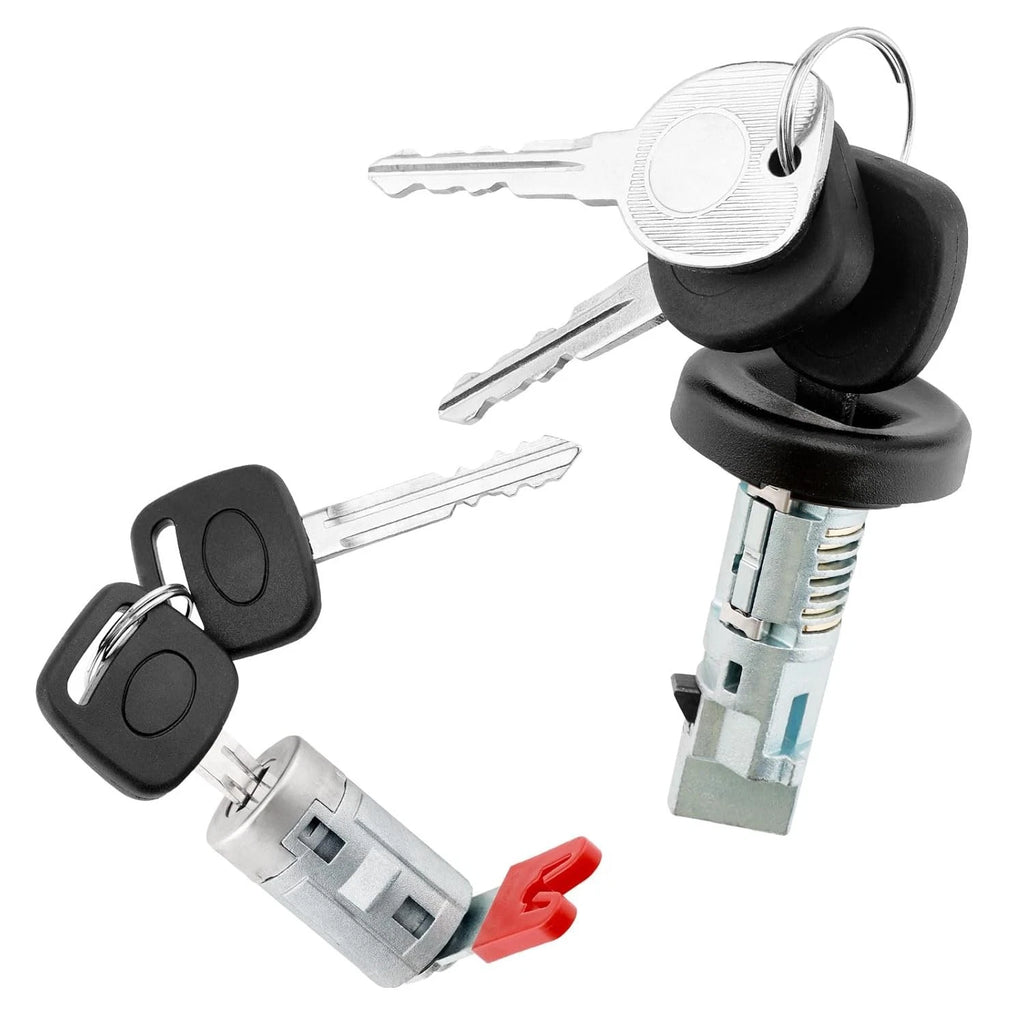 Ignition Switch & Door Lock Cylinder Set with Keys for Chevy GMC Cadillac (2007–2014)