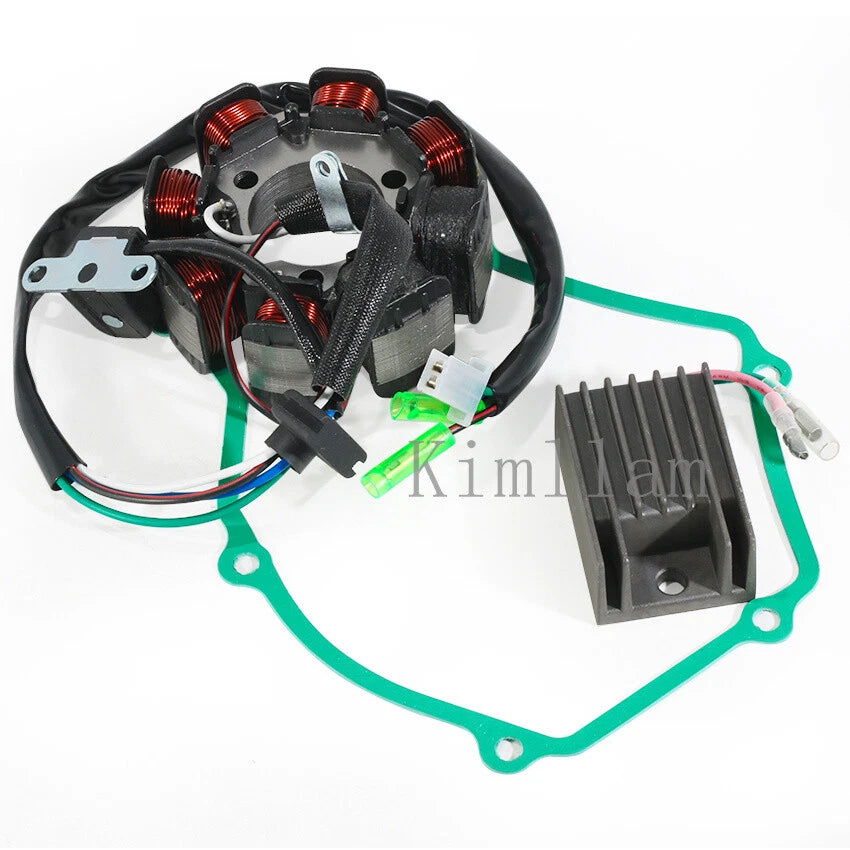 Stator Coil + Regulator Rectifier + Gasket for Honda ATC250R ATC250 (1986) 31120-HA2-671