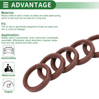 Set of 5 Oil Seal Rotary Shaft Seal 36x46x7mm for Various Models