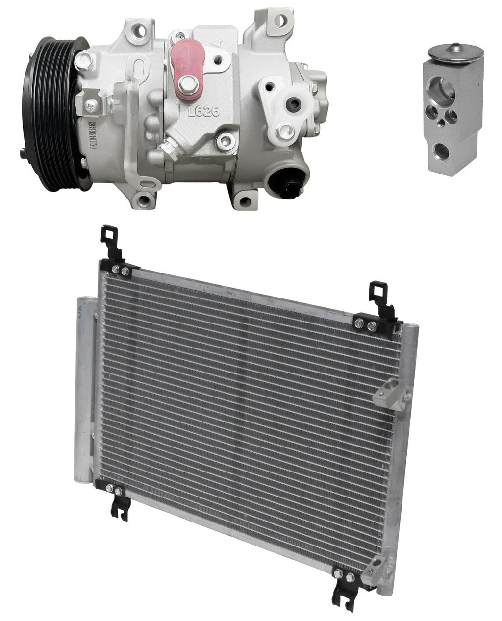 AC Compressor Kit with Condenser for Scion xD 2014 1.8L (2014–2014)